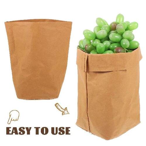 Washable Fruits Kraft Paper Bag Potato Ricer Reusable