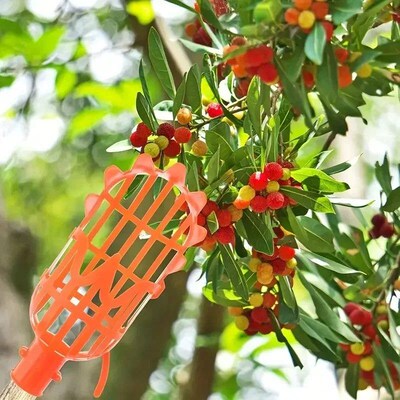 1PC High-Altitude Fruit Picker, Plastic Garden Harvesting To
