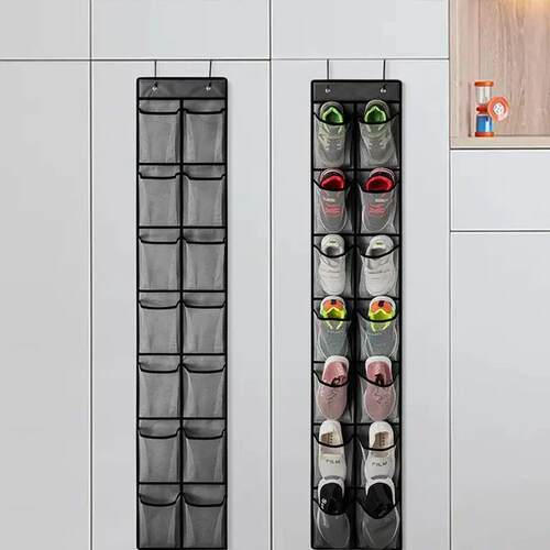 Shoe organizer Over the Door Hanging shoe rack organizer 12/