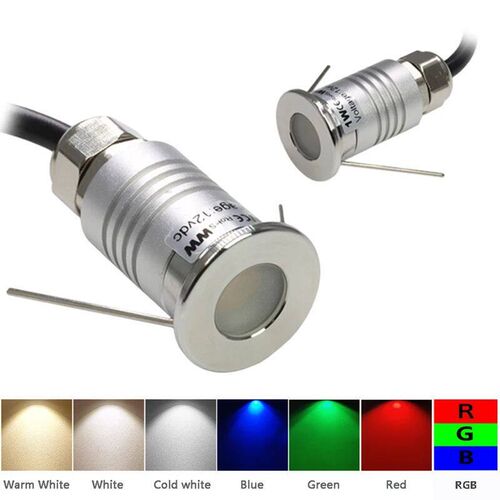 Waterproof IP67 Mini led light underground 1W Outdoor Buried