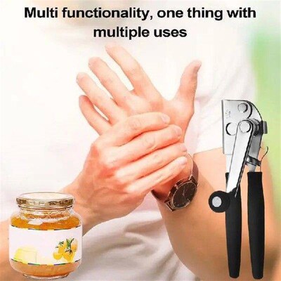 Hand Crank Can Opener Folding Easy Crank Can Lid Opener