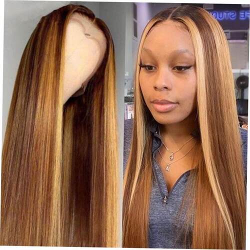 Wig Wigs Brazilian Human Hair Beautiful Root Lace Remy Bun
