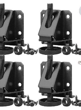 4Pcs Leveler Feet Adjustable Furniture Leg Leveler Heavy