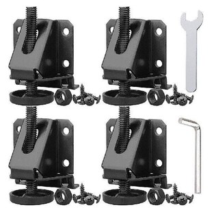 4Pcs Leveler Feet Adjustable Furniture Leg Leveler Heavy