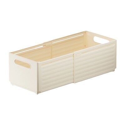 Scalable storage box drawer style organize basket snacks