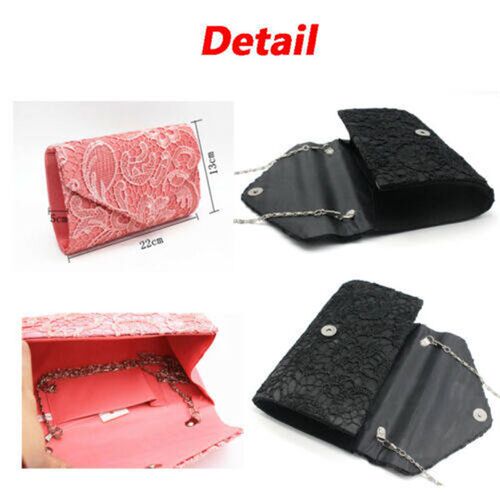 New Women Wallet Elegant Floral Lace Envelope Clutches Bags