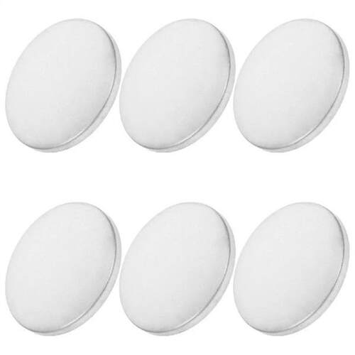 6 Pcs Pillar Decorative Cover Chain Link Fence Ring Cap