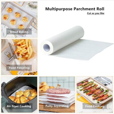 Baking Paper Parchment Paper Roll烘焙烤盘纸羊皮纸空气炸锅纸