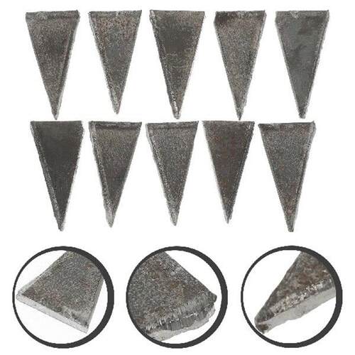 20 Pcs Triangle Wedge Axe Fixing The Hammer Carbon Steel