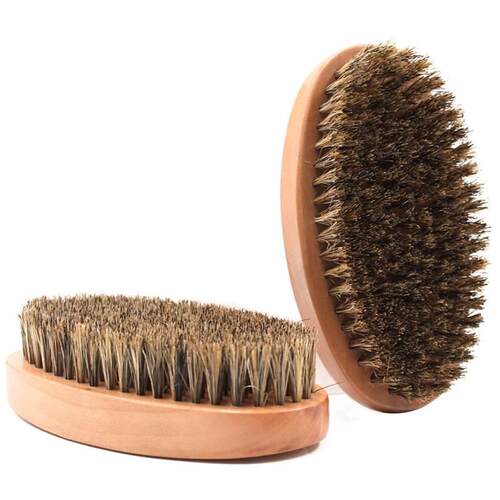 Mens Oil Head Styling Hair Comb Solid Wood Beard Brush