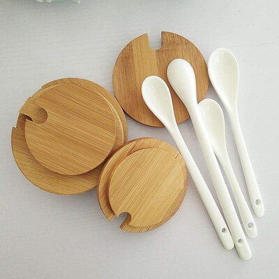 Universal accessories for bamboo cup cover round bamboo cov