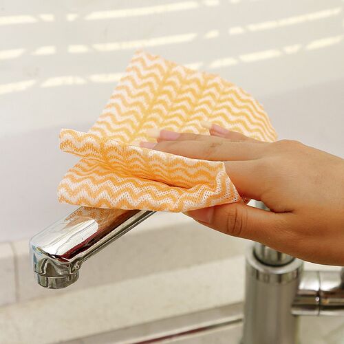 Kitchen hand towel dishwashing cloth disposable dish washing