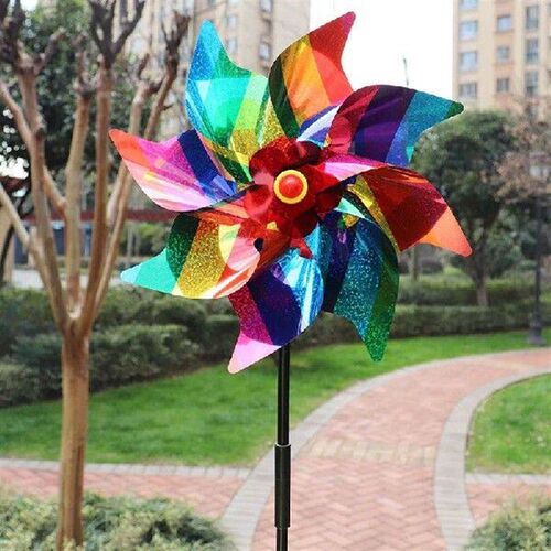 Windmill Bird Repellent Decoration Bird-scaring Wind