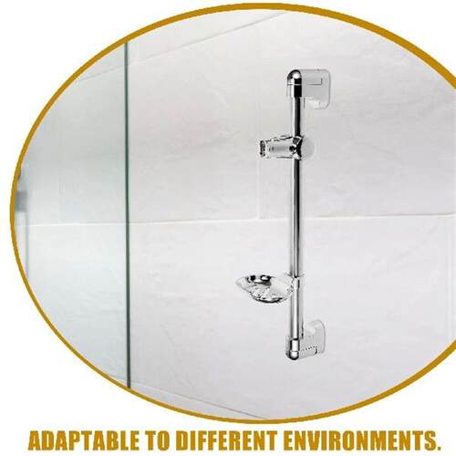 Lift Shower Bracket Slide Rod Small Hand Holder Bathroom