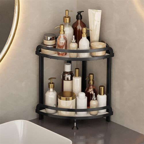 Kitchen And Bathroom Storage Rack Countertop Corner Triangle
