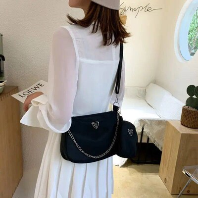 Nylon Crossbody Bag For Women Fashion Portable Casual Undera