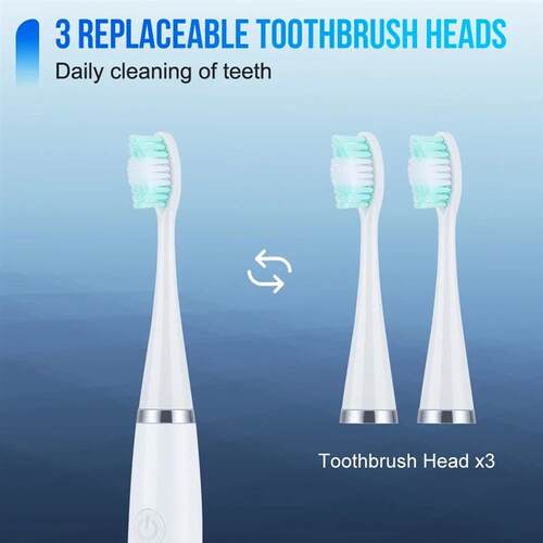 Electric Toothbrush Set with Six Functions for Total Oral Ca