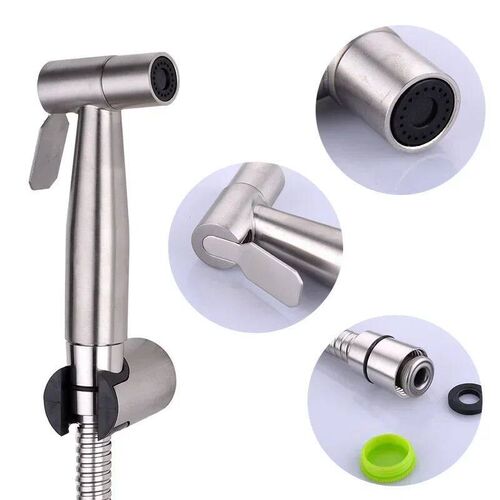 Toilet Bidet Faucet Black Handheld Sprayer Stainless Steel B