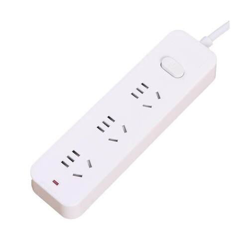 Power cord extension socket plug wire board with towing plat