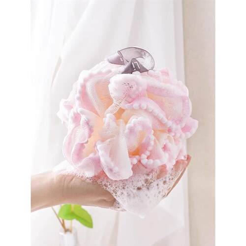 Bath flower highgrade large pearl bath ball nonshower flow