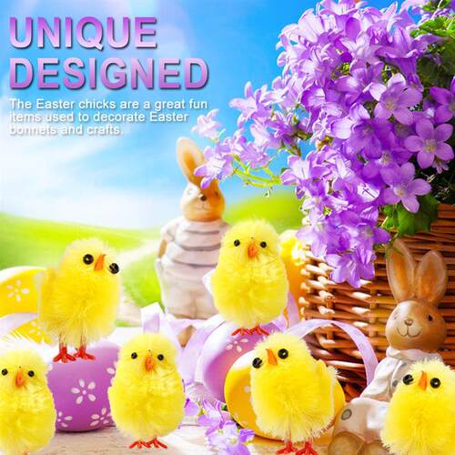 Mini Easter Chicks Easter Decoration Chick 60pcs cm Hi
