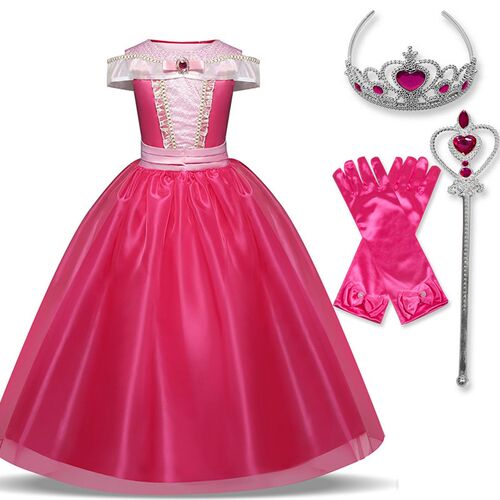 Girls Princess Costume For Kids Halloween Party Cosplay Dres