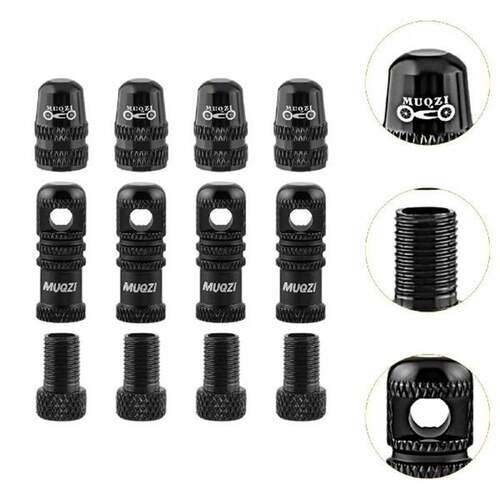 12x Bike Valve Presta Valve, Aluminum Alloy Tire Caps,