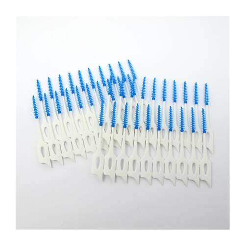 New Silicone Interdental Brushes Super Soft Dental Cleaning
