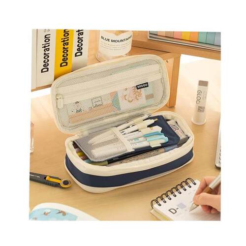 Kawaii Pencil Case Korean Pouch for Girls Large Capacity