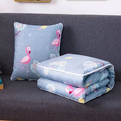 Drop Shipping new quilt blanket foldable throw pillow home o