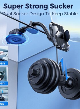 Joyroom Car Phone Holder Mount Flexible Long Arm Anti-Shake