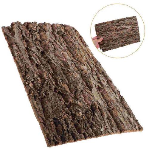 Pet Decorative Board Cork Terrarium Background Animals Bark