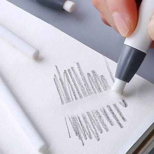 Automatic Press Pencil Erasers Retractable Rubber Erasers fo