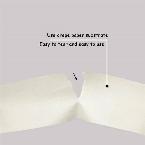 1PC 20M Low viscosity Masking Tape White 6mm-50mm Single Sid