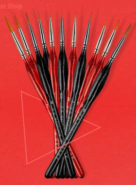 1Set Numbers Brushes Artistic Accessories Multipurpose Paint