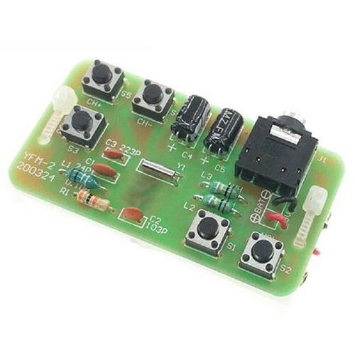 DIY Radio Kit FM Stereo Radio Learning Patch Components