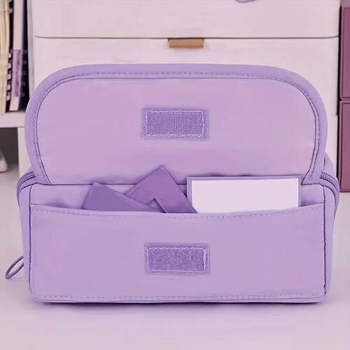 Large Capacity Pencil Case Organizer - Multi-Compartment Des