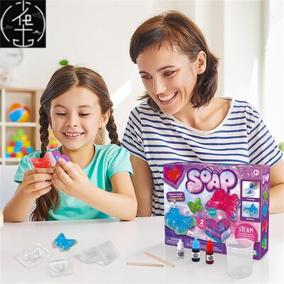 Science Experiment Kit Magic Science/Bouncy Ball/Soap/Disgus