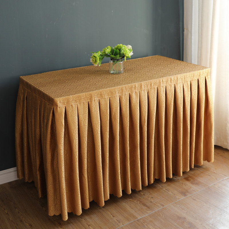 定制高端提花桌布酒店饭店婚庆桌会议室桌裙自助餐桌围裙供桌罩,居家布艺,桌布,淘宝优惠券,粉丝福利购,淘宝优惠卷