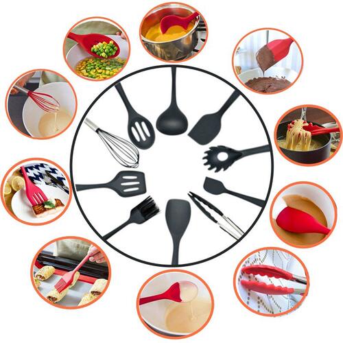 Kitchen cookware Silicone cookware set of cooking tools