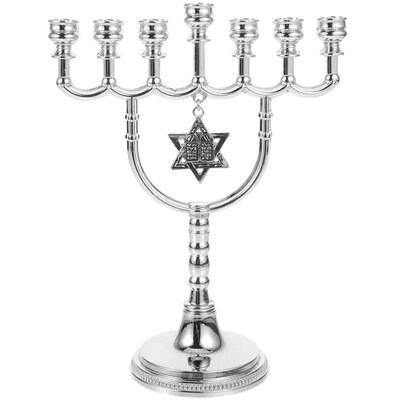 Holder Menorah Decor Table Stand Candelabra Je Candlestick G
