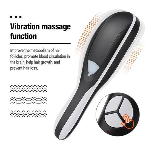 Electric Spray Massage Comb Hair Growth Vibration Head Massa