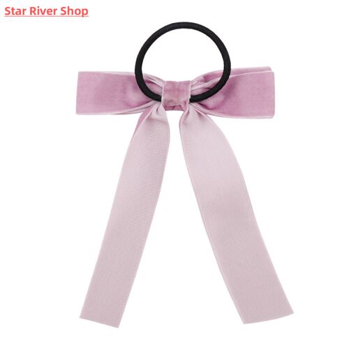Korean Girl Hair Rope Velvet Scrunchie Leopard Elastic Hair