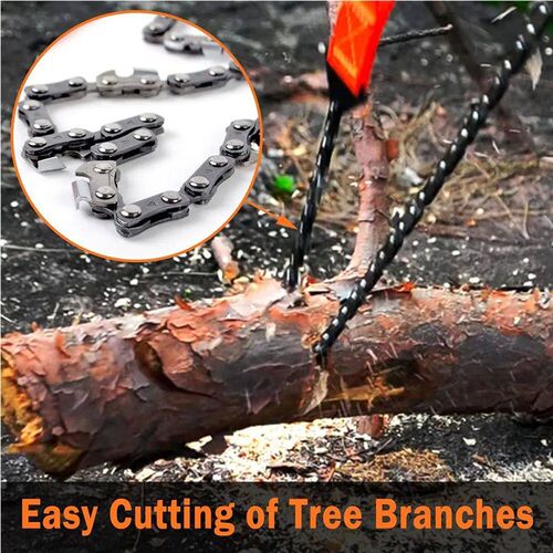 24 Inch Pocket Chain Rope Saw Portable Hand Saw With Sharp T