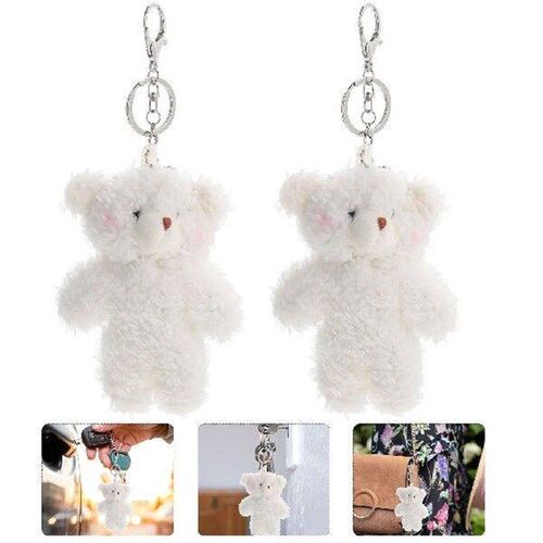 2 Pcs The Gift Key Rings Chain Pendant Keychains for Kids