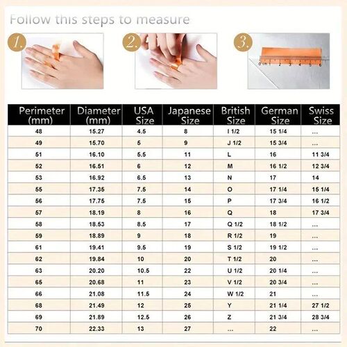 1pc Fashion Mens Black Stainless Steel Ring Groove Multi-F