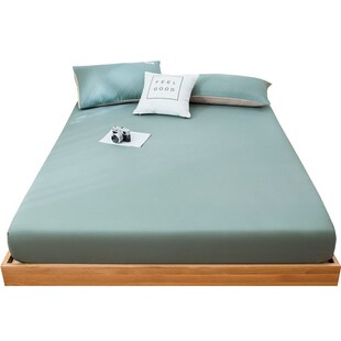 fitted sheet cotton soft 床垫套 sheets set 纯色床笠床单 bed