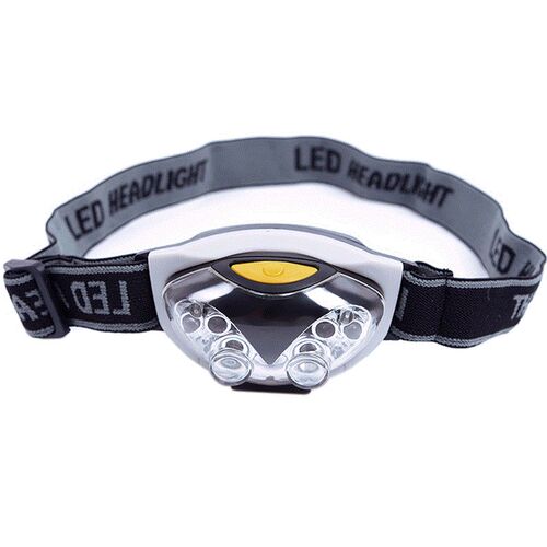 new portable led head lamp torch light hands flashlight with