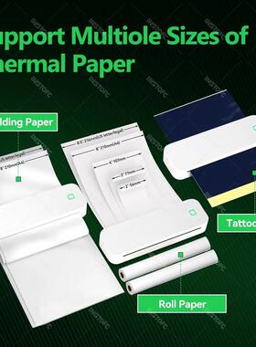Inkless A4 Portable Thermal Printer Supports A40 Thermal Pap