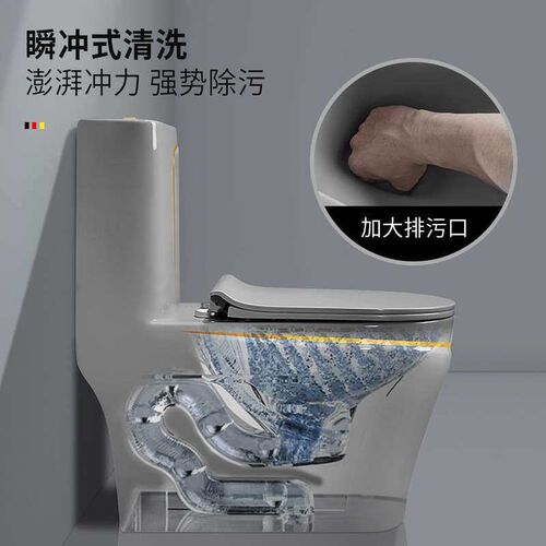 Modern Simple Toilet Sanitary Ware Household Sitting Toilet
